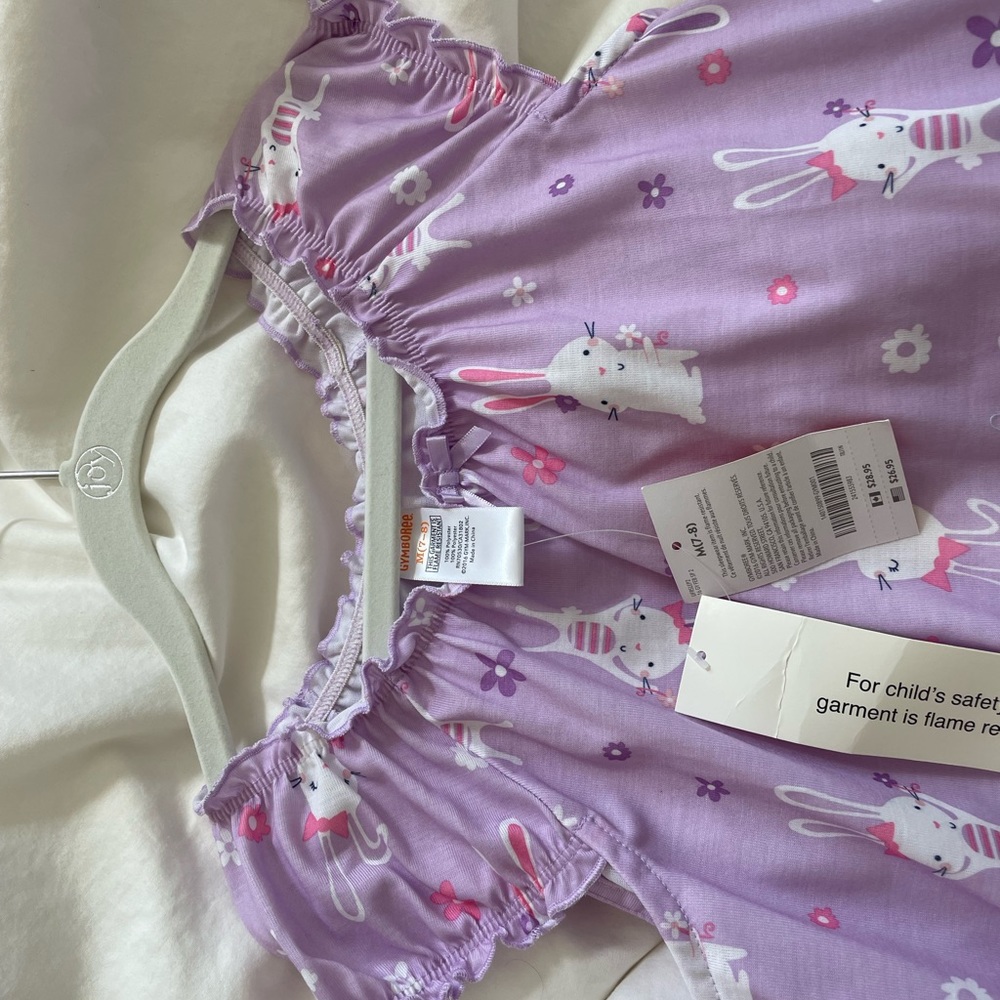 Gymboree girls nightgown size 7-8 NWT